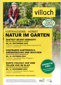 Natur im Garten Vortrag - Bunte Vielfalt auf dem Teller und im Glas @ Paracelsussaal, Rathaus, Eingang 1